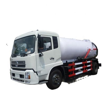 kwaliteit  Dongfeng 10000 liters jetting truck septic tank vacuum sewage suction trucks sewage vacuum truck DFL1160BX fabriek