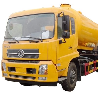 kwaliteit  High Quality Steel Plate (6mm) Dongfeng 4X2 12CBM Vacuum Sewage Suction Truck Factory Price Sewage Trucks For Sale fabriek