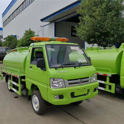 kwaliteit  stainless steel etc Forland Carbon Steel Q235 2000 Liters 2 Ton Trucks Small Fecal Sewage Suction Truck For Sale fabriek
